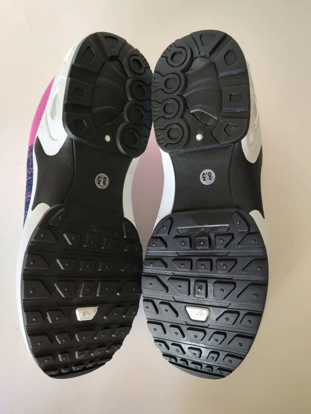 Orthora Pro Comfort Shoes Sneakers Pink & Navy Blue NEW Womens 8.5 Mens 7